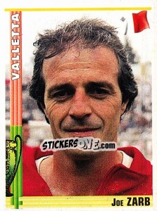 Sticker Joe Zarb - Euro Football 1998-1999 - Panini