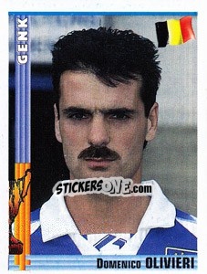 Sticker Domenico Olivieri - Euro Football 1998-1999 n. 137 - Panini