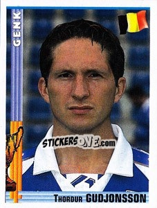 Sticker Thordur Gudjonsson - Euro Football 1998-1999 - Panini