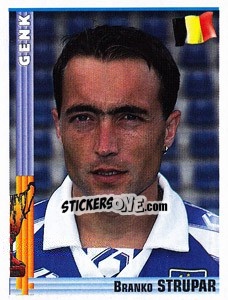 Sticker Branko Strupar - Euro Football 1998-1999 n. 140 - Panini