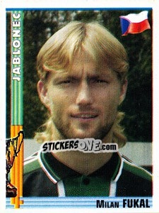 Sticker Milan Fukal - Euro Football 1998-1999 n. 141 - Panini