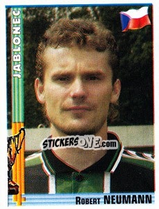 Sticker Robert Neumann - Euro Football 1998-1999 n. 142 - Panini
