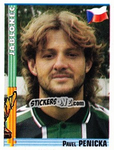 Sticker Pavel Penicka - Euro Football 1998-1999 n. 143 - Panini