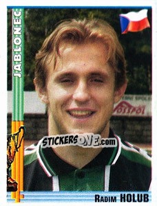 Figurina Radim Holub - Euro Football 1998-1999 - Panini