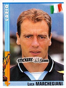 Sticker Luca Marchegiani - Euro Football 1998-1999 n. 145 - Panini