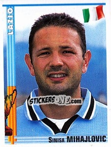 Sticker Sinisa Mihajlovic - Euro Football 1998-1999 n. 146 - Panini