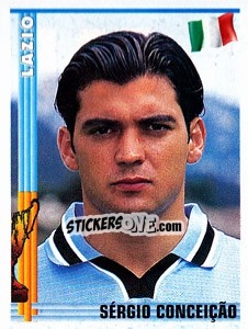 Figurina Sergio Conceicao - Euro Football 1998-1999 - Panini