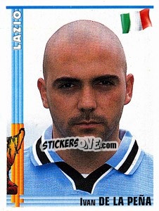 Figurina Ivan De la Pena - Euro Football 1998-1999 - Panini