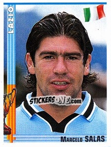 Sticker Marcelo Salas - Euro Football 1998-1999 n. 152 - Panini