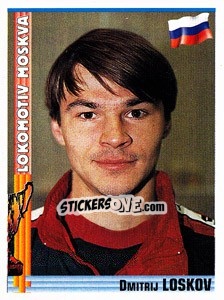 Cromo Dmitri Loskov - Euro Football 1998-1999 - Panini