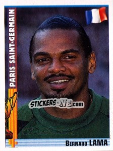 Sticker Bernard Lama - Euro Football 1998-1999 n. 161 - Panini