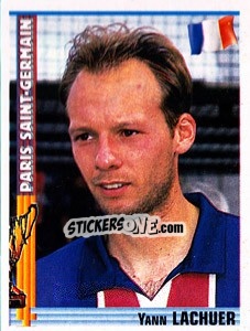 Sticker Yann Lachuer - Euro Football 1998-1999 - Panini
