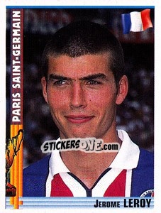 Sticker Jerome Leroy - Euro Football 1998-1999 - Panini