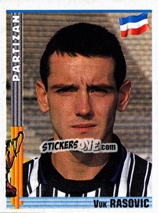Cromo Vuk Rasovic - Euro Football 1998-1999 - Panini