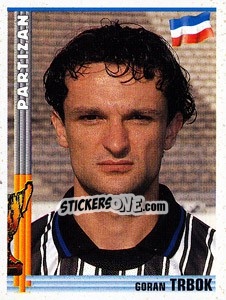 Sticker Goran Trbok - Euro Football 1998-1999 - Panini