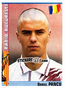 Figurina Daniel Pancu - Euro Football 1998-1999 - Panini