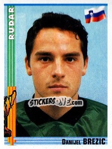 Sticker Danijel Brezic - Euro Football 1998-1999 - Panini