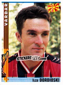 Sticker Ilco Dordioski - Euro Football 1998-1999 - Panini