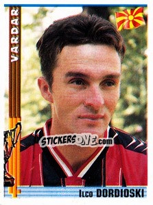 Sticker Ilco Dordioski - Euro Football 1998-1999 n. 183 - Panini