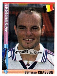 Sticker Bertrand Crasson - Euro Football 1998-1999 n. 189 - Panini