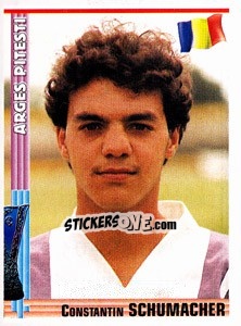Figurina Constantin Schumacher - Euro Football 1998-1999 n. 195 - Panini