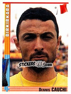 Sticker Dennis Cauchi - Euro Football 1998-1999 - Panini