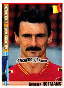Sticker Gunther Hofmans - Euro Football 1998-1999 - Panini