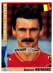 Sticker Gunther Hofmans - Euro Football 1998-1999 n. 206 - Panini