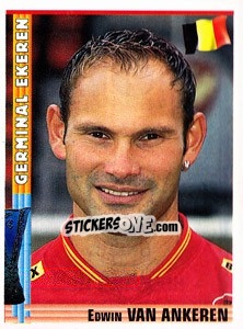 Sticker Edwin Van Ankeren - Euro Football 1998-1999 - Panini
