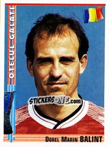 Sticker Dorel Marin Balint - Euro Football 1998-1999 - Panini