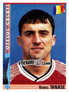 Sticker Viorel Tanase - Euro Football 1998-1999 - Panini