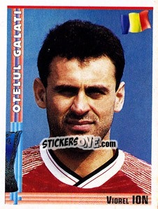 Figurina Viorel Ion - Euro Football 1998-1999 n. 216 - Panini
