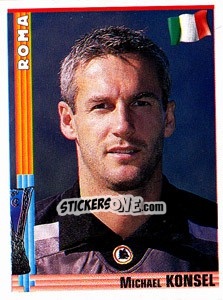 Cromo Michael Konsel - Euro Football 1998-1999 n. 225 - Panini