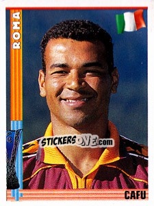 Figurina Cafu - Euro Football 1998-1999 - Panini