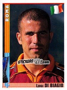 Sticker Luigi Di Biagio - Euro Football 1998-1999 n. 227 - Panini