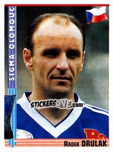 Sticker Radek Drulak - Euro Football 1998-1999 - Panini