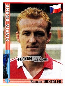 Sticker Richard Dostalek - Euro Football 1998-1999 n. 234 - Panini