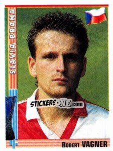 Sticker Robert Vagner - Euro Football 1998-1999 n. 236 - Panini