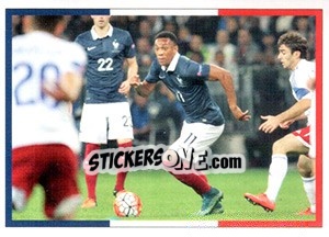 Sticker France-Arménie - Team France 2016. Fiers D'Être Bleus n. 4 - Panini