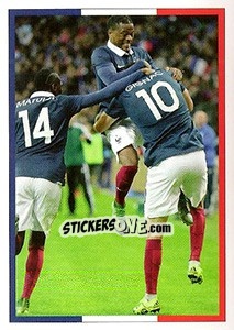 Cromo France-Allemagne - Team France 2016. Fiers D'Être Bleus - Panini