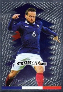 Sticker Angleterre-France - Team France 2016. Fiers D'Être Bleus n. 14 - Panini