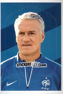Sticker Didier Deschamps - Team France 2016. Fiers D'Être Bleus n. 16 - Panini
