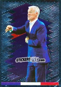 Sticker Didier Deschamps - Team France 2016. Fiers D'Être Bleus n. 17 - Panini