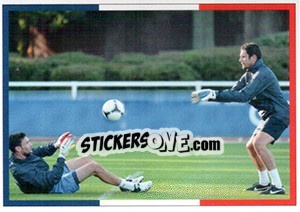 Sticker Franck Raviot - Team France 2016. Fiers D'Être Bleus n. 19 - Panini