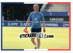 Sticker Éric Bedouet - Team France 2016. Fiers D'Être Bleus n. 20 - Panini