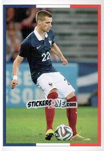 Sticker Morgan Schneiderlin - Team France 2016. Fiers D'Être Bleus - Panini