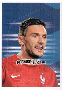 Sticker Hugo Lloris - Team France 2016. Fiers D'Être Bleus n. 38 - Panini