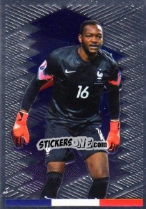 Sticker Steve Mandanda - Team France 2016. Fiers D'Être Bleus n. 42 - Panini