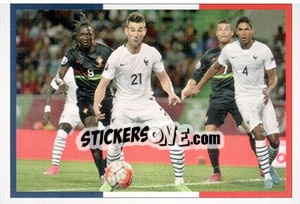 Sticker Laurent Koscielny - Team France 2016. Fiers D'Être Bleus n. 43 - Panini