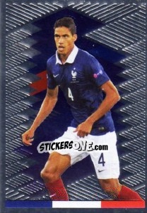 Sticker Raphael Varane - Team France 2016. Fiers D'Être Bleus n. 51 - Panini